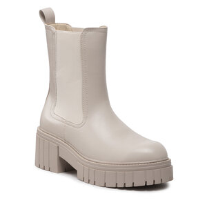 Členková obuv s elastickým prvkom DeeZee - ZAL13130-1 Beige.