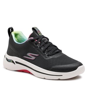 Sneakersy Skechers - Go Walk Arch Fit 124868/BKHP Black/Hot Pink.