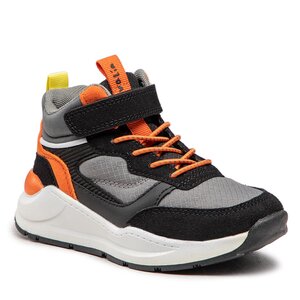 Sneakersy Garvalin - 221661-A S Negro Y Rojo.