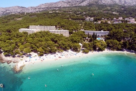 Chorvátsko Makarská riviéra Bluesun Hotel Marina 7 dňový pobyt Raňajky Vlastná July 2026 (28/07/26- 3/08/26)