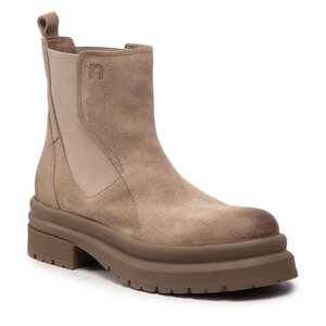 Členková obuv s elastickým prvkom Nessi - 22375 Beż W1.