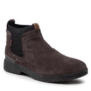 Členková obuv s elastickým prvkom Wrangler - Tasman Chelsea Suede WM22183A Charcoal 940.