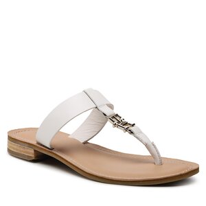 Žabky Tommy Hilfiger - Th Elevated Sandal FW0FW07174 Ecru YBL.