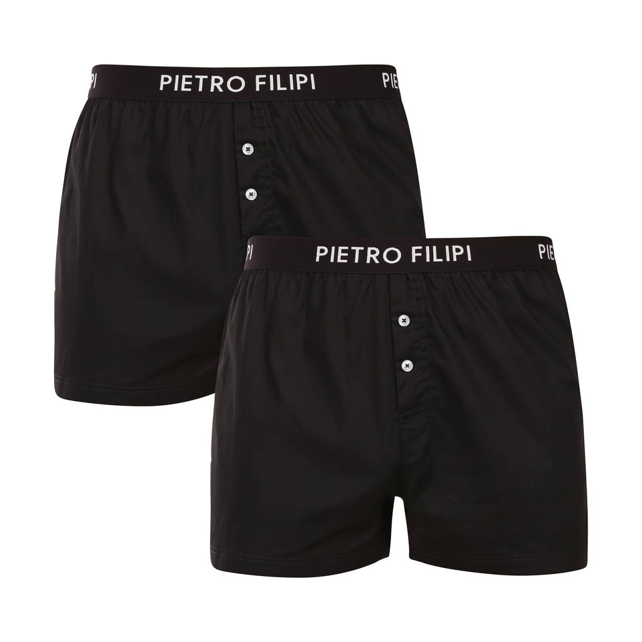 2PACK pánske trenky Pietro Filipi čierné (2PGC1) M, trenírky.
Dopraj si štýlový komfort s výhodným balením pánskych treniek značky Pietro Filipi.
Kvalitný bavlnený materiál pre celodenný komfort
Trenky sú vyrobené z kvalitnej bavlny, ktorá je jemná na dotyk, priedušná a vhodná na celodenné nosenie.
Pohodlný strih a štýlové detaily
Klasický kockovaný vzor oživujú výrazné farby, ktoré sa hodia do každého mladistvého šatníka.
Prečo by si mal trenírky Pietro Filipi rozhodne vyskúšať

Štýlová variabilita: Kombinácia elegantnej čiernej a výrazného kockovaného vzoru ti umožňuje vybrať si štýl podľa nálady alebo príležitosti.


Komfort a kvalita českej značky: Trenírky Pietro Filipi sú vyrobené z kvalitnej bavlny, ktorá je príjemná na dotyk, priedušná a ideálna pre celodenné nosenie.


Praktický strih s voľnosťou pohybu: Voľnejší strih treniek poskytuje maximálne pohodlie a voľnosť, či už ich nosíš v práci, doma alebo na odpočinok.

Spodná bielizeň Pietro Filipi pre všetkých štýlových mužov
Česká prémiová značka Pietro Filipi má u nás dlhú tradíciu.
Ako sa starať o svoje nové trenírky
Aby tvoje trenírky Pietro Filipi zostali dlho ako nové, je dôležité dodržiavať správnu starostlivosť.

Pranie: Odporúčame prať trenírky na maximálnu teplotu 40 °C.


Sušenie: Nesušte v sušičke.


Žehlenie: Pokiaľ je potrebné, trenírky je možné žehliť na nízku teplotu vhodnú pre bavlnu.

Tip: Nájsť ten pravý kúsok spodnej bielizne, ktorý ti dokonale sadne, je niekedy náročné.