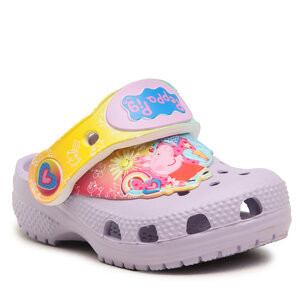 Šľapky Crocs - Cls Fl Iam Peppa Pig Cgt 207915 Lavender.