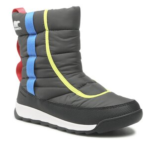 Snehule Sorel - Youth Whitney II Puffy Mid Wp NY3873 Jet/Black 093.
