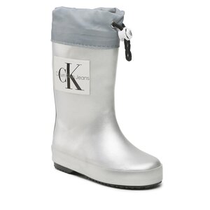 Gumáky Calvin Klein Jeans - Rain Boot V3X6-80425-0083 M Silver 904.