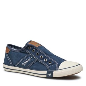 Plátenky Mustang - 4058-405-841 Jeansblau.