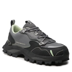 Sneakersy Emporio Armani - X4C637 XN168 S745 Grey/Grey/Black.