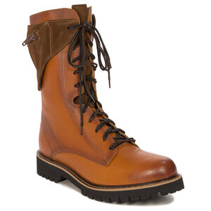 Členková obuv Maciejka - 05282-18/00-3 Pomarańcz.