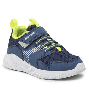 Sneakersy Geox - J Sprintye Boy J26GBA0CE14C4B2K S Avio/Lime.