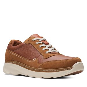 Poltopánky Clarks - ChartLite Move 26171634 Dark Tan Lea.