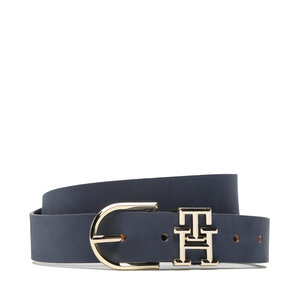 Dámsky opasok Tommy Hilfiger - Th Lux 3.5 Nubuck AW0AW14795 DBX.