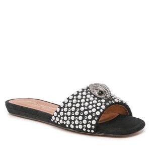 Šľapky Kurt Geiger - Kensington Flat Sandal 8496101609 Blk/White.