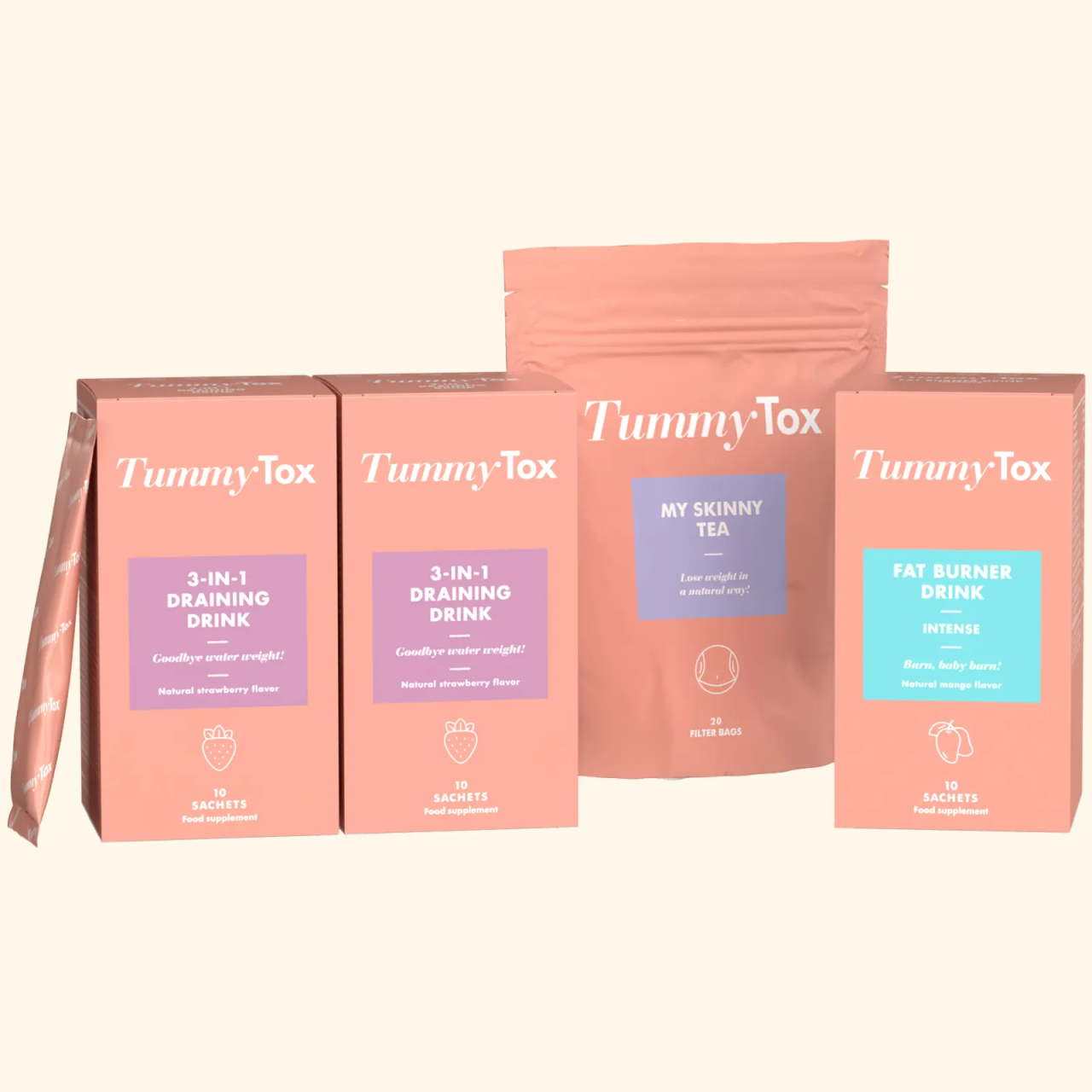 Programa Corpinho Elegante para 20 dias | 3 produtos top de emagrecimento para resultados super rápidos | TummyTox.