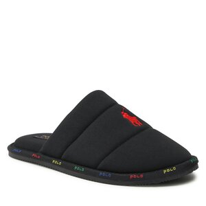 Papuče Polo Ralph Lauren - Klarence RF104142 Black/Red.