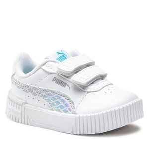 Sneakersy Puma - Carina 2.0 Mermaid V Inf 389745 01 Puma White/Hero Blue/Silver.