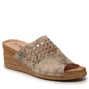 Šľapky Pollonus - 5-1400-012 KOZA MARMUR.