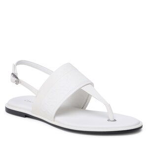 Sandále Calvin Klein - Almond Tp Sandal HW0HW01536 Marshmallow Mono 0LI.