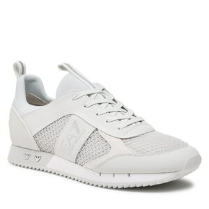 Sneakersy EA7 Emporio Armani - X8X027 XK050 S296 Oyster Mush/Silver.