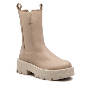 Členková obuv s elastickým prvkom Nessi - 21115 Beż 122.