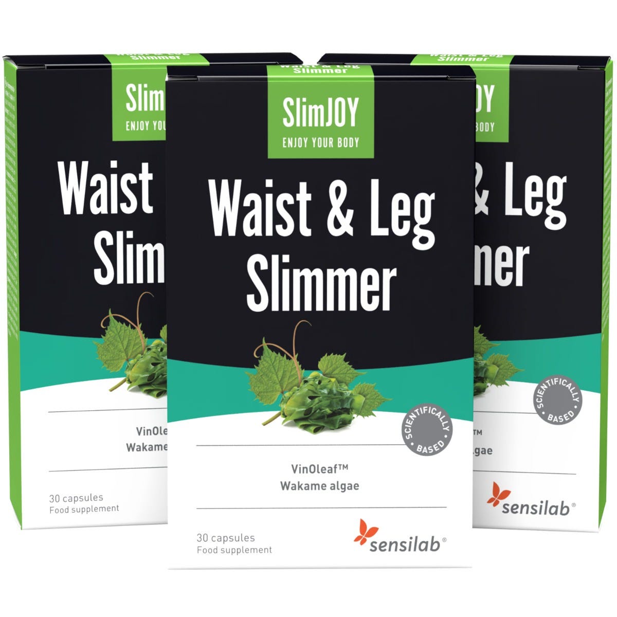 Waist & Leg Slimmer 1+2 GRATIS | Cápsulas para bajar de peso | Para una cintura más fina y unas piernas tonificadas | Para 45 días | SlimJOY.
