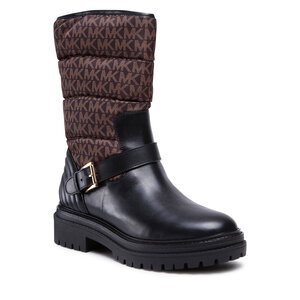 Členková obuv MICHAEL Michael Kors - Layton Bootie 40F2LTFE5Y Blk/Brown.