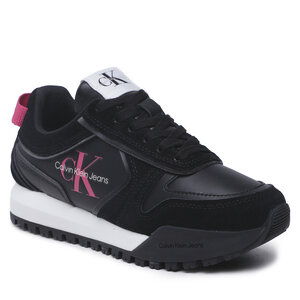 Sneakersy Calvin Klein Jeans - Toothy Runner Irregular Lines W YW0YW00934 Black BDS.