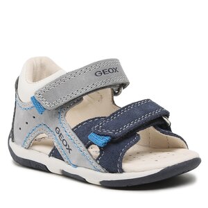 Sandále Geox - B Sandal Tapuz Boy B250XA0CL22C0665 Grey/Navy.
