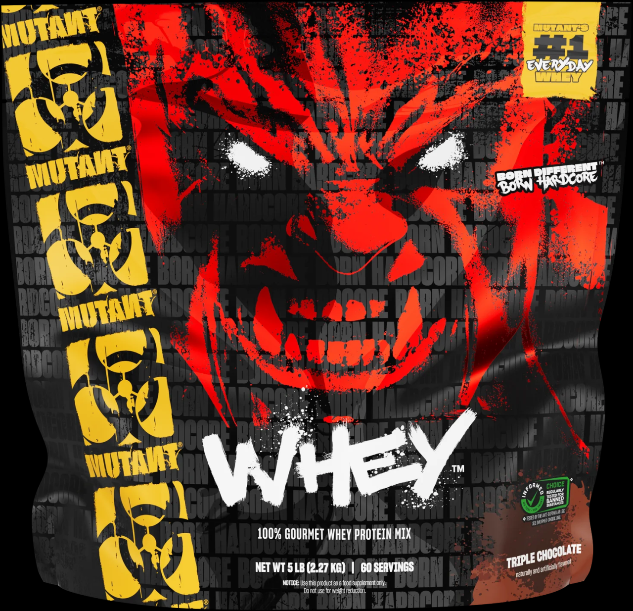 Mutant Whey 2270 g strawberry.