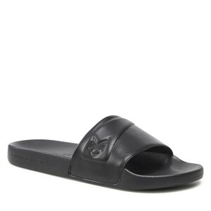 Šľapky Calvin Klein Jeans - Slide Padded Monogram YM0YM00531 Black BDS.