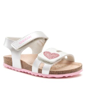 Sandále Geox - B Sandal Chalki Girl B352RA0NFKCC0566 S Silver/Pink.