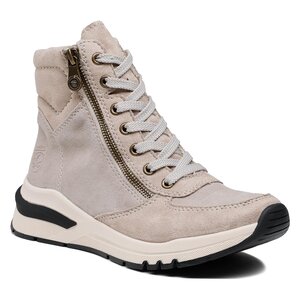 Členková obuv Rieker - M6630-60 Beige.