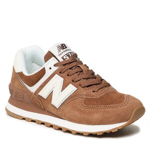 Sneakersy New Balance - WL574NA Hnedá.