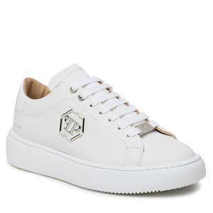 Sneakersy PHILIPP PLEIN - Hexagon SACS MSC3810 PLE075N White/White.