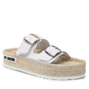 Espadrilky LOVE MOSCHINO - JA28123G1GIA0100 Bianco.