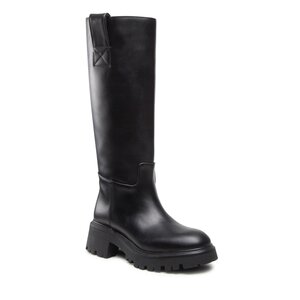 Čižmy Stokton - BLK108  Vitello Nero.