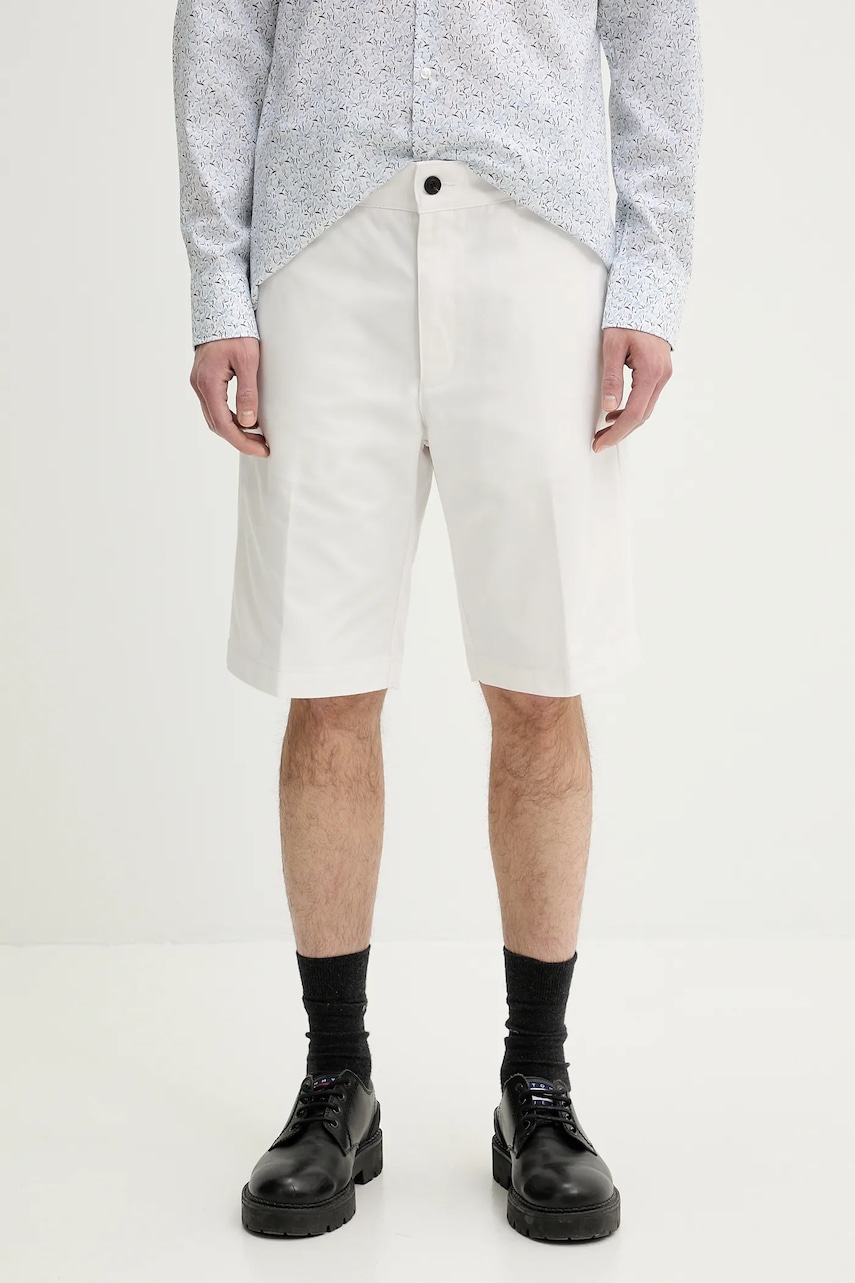 Šortky HUGO pánske, béžová farba.