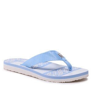 Žabky Tommy Hilfiger - Th Monogram Essential Sandal FW0FW07162 Vessel Blue C1Z.
