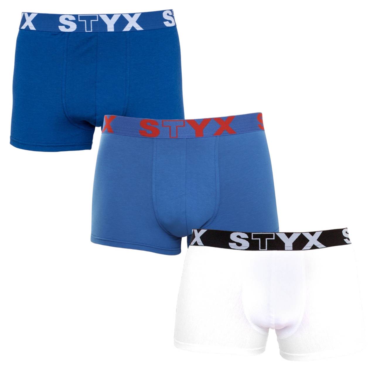 3PACK Boxers para hombre Styx goma deportiva sobredimensionado multicolor (R9676861) 4XL.
Disfruta de una comodidad que dura todo el día con los calzoncillos bóxer para hombre Styx en una combinación de colores clásica.
Material de calidad para el máximo confort
Los calzoncillos están confeccionados con una mezcla de algodón y fibras sintéticas de primera calidad.
Diseño práctico y precisión checa
Los calzoncillos bóxer Styx tienen las perneras más cortas que no se enrollan en ningún sitio y te ofrecen la máxima libertad de movimientos.
Por qué elegir los calzoncillos bóxer Styx

Calidad checa: Diseñado y fabricado en la República Checa, lo que garantiza una mano de obra de primera calidad.
Materiales de primera calidad: Combinación de algodón, modal y elastano para el máximo confort.
Diseño universal: Perneras más cortas y elásticas de estilo deportivo para cualquier ocasión.

La ropa interior Styx es una de las más populares
La marca checa Styx es conocida entre los clientes sobre todo por sus pantalones cortos con estampados novedosos en colores atrevidos.
¿Cómo cuidar correctamente mis bóxers Styx?

Lavandería: Lavar a 30°C con un detergente suave para mantener el material suave y cómodo.
Secado: No se recomienda secar en secadora, secar los boxers al aire libre para conservar su forma.
Planchado: Si es necesario, planchar a baja temperatura para conservar la suavidad del material.

Consejo: Conviértete en una experta en mantenimiento de lencería con los consejos de nuestro artículo y dale a tus prendas favoritas el cuidado que se merecen.