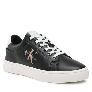 Sneakersy Calvin Klein Jeans - Classic Cupsole Fluo Contrast Wn YW0YW00912 Black/Ancient White.