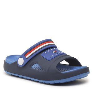 Šľapky Tommy Hilfiger - Stripes Comfy Sandal T3X2-32914-0083 S Blue/Royal X605.
