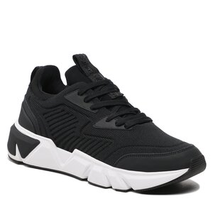 Sneakersy Calvin Klein - Low Top Lace Up Knit HM0HM00647 Ck Black BEH.