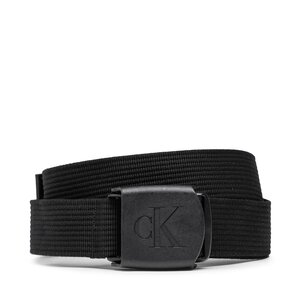 Pánsky opasok Calvin Klein Jeans - Logo Plaque Webbing Belt K50K510160 BDS.