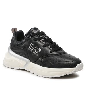 Sneakersy EA7 Emporio Armani - X7X007 XK310 R665 Black/Iridescent/Slv.