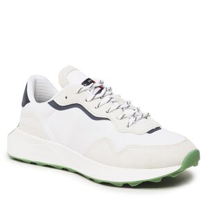 Sneakersy Tommy Jeans - Runner Outsole EM0EM01176 White YBR.