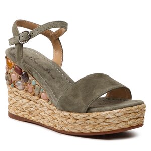 Espadrilky Alma En Pena - V23461 Khaki.