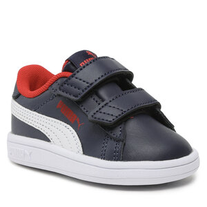 Sneakersy Puma - Smash 3.0 L V Inf 392034 04 Puma Navy/Puma White/Red.