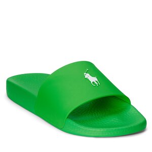 Šľapky Polo Ralph Lauren - Polo Slide 809892945001 Toucan Green/White Pp.