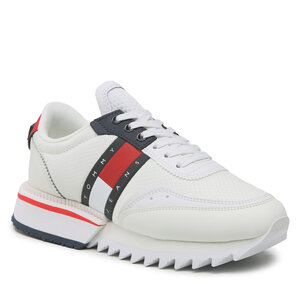 Sneakersy Tommy Jeans - Sneaker Cleated EN0EN02055 Ecru YBL.